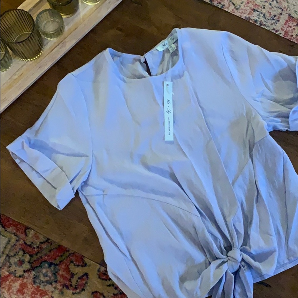 Powder Blue She + Sky Top